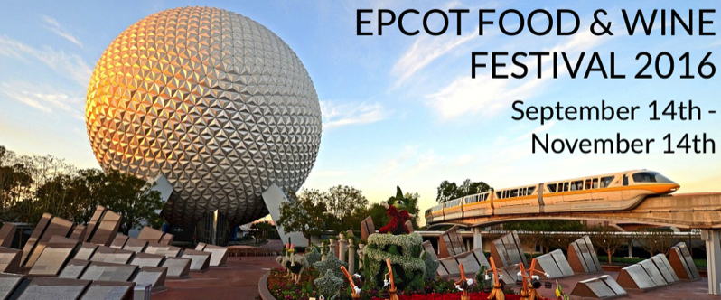 How many days until Epcot Food & Wine Festival 2016.
